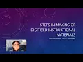 Steps in Making Interactive intructional MS PowerPoint through Visual Basic Coding