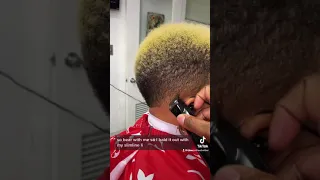 Woman s mohawk natural short haircut