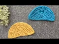 Crochet Semi-Circle Half-Circle
