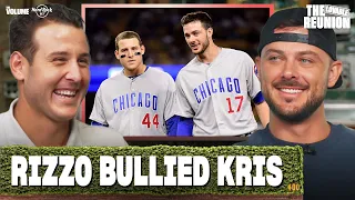 Kris Bryant DID NOT LIKE Anthony Rizzo when he got called up to Cubs Lovable Reunion