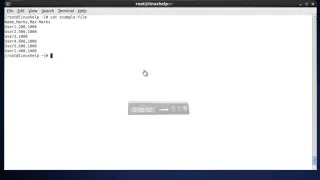 How to use AWK command
