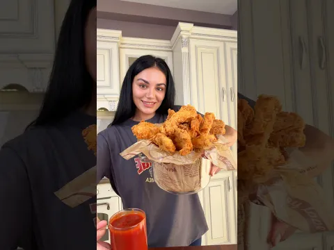 Acılı🔥 KFC🌶️ Stripsi🤤 #shorts #recipe #myfoodchannel