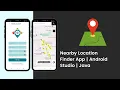 PART 1 Nearby Location Finder App using Firebase Google Map and Places API