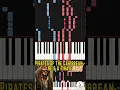 Download Lagu 🎹🎶Pirates Of The Caribbean - He's A Pirate - Easy Piano Tutorial - Beginner