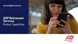 ADP Retirement Services helps you and your people plan for retirement