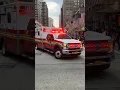Download Lagu FDNY ambulance responding in New York #emergencyvehicles #ambulance #emergencyresponse