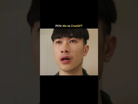 Me vs ChatGPT...😭 #skits #funny #comedy #ai #chatgpt