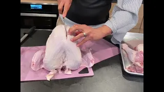 How to Cut Up a Whole Turkey Easily