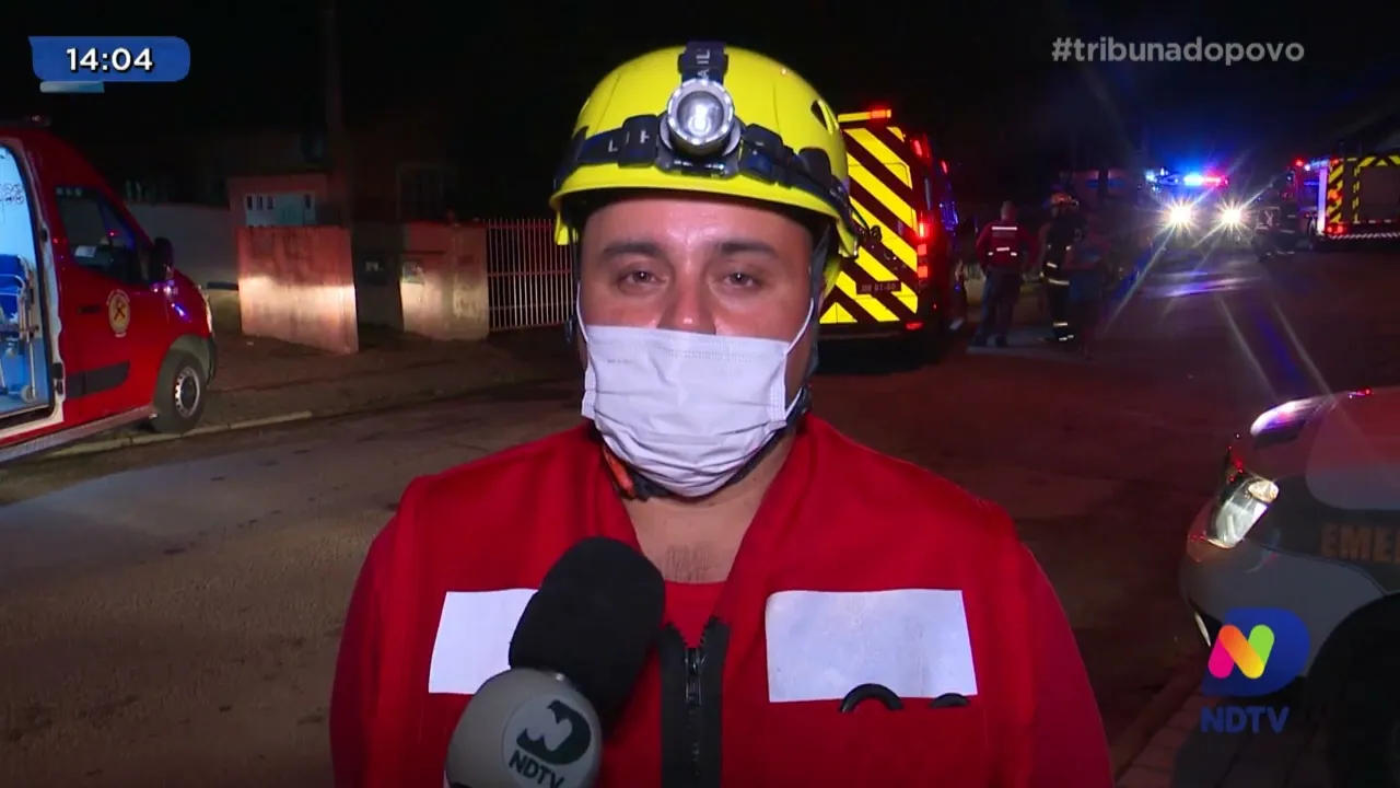 Na zona oeste de Joinville: carro desgovernado atinge outro veículo e deixa família ferida