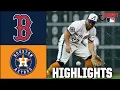 Boston Red Sox vs Houston Astros Full Game Highlights ESPN MLB