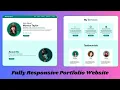 Fully Responsive Personal Portfolio Website using HTML CSS and JavaScript Portfolio Website HTML