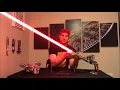 RVS Lightsaber Review from The Pach Store with Set-Up - Darth Revan Inspired Saber