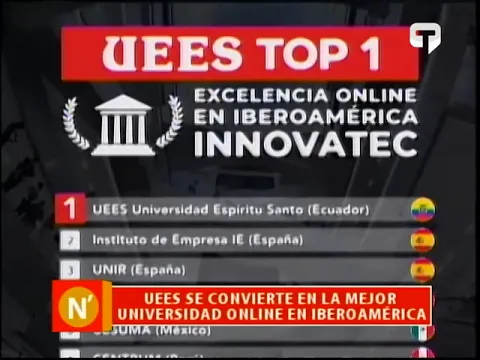 UEES se convierte en la mejor universidad online en Iberoamérica