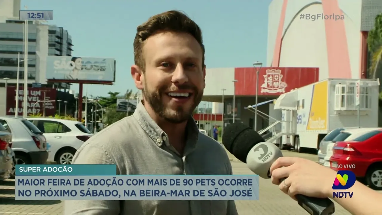 Feira de adoção com mais de 90 pets ocorre no próximo sábado, na Beira-Mar de São José