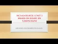 MCS-024 UNIT 2 BLOCK 1 JAVA TUTORIALS FOR IGNOU STUDENTS BY YAMINI RANI