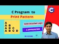 C Program to Print Pattern - 11 Logic Program C Programming Dilip Kumar Gangwar