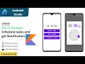 AlarmManager using Kotlin in Android Studio Notification using AlarmManager Kotlin 2023