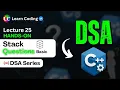 C DSA Part-1 Stack Leetcode Problems Data Structure Algorithms