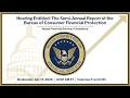Hearing Entitled The Semi-Annual Report of the Bureau of Consumer Financial Protection