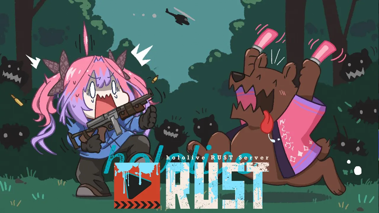 【 #holoRUST 】ヘッショのヴィヴィ、敵将討ち取ったり【#綺々羅々ヴィヴィ #hololiveDEV_IS #FLOWGLOW】