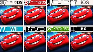 Cars 2 The Video Game 2011 DS Vs 3DS Vs PSP Vs IOS Vs Wii Vs PS3 Vs Xbox 360 Vs PC Comparison 
