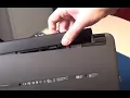 Quick How to HP Hewlett Packard Laptop battery pack unlock and removal HS03 HS04