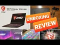 Costco MSI GE75 Raider 17 inch Gaming Laptop UNBOX REVIEW - My new editor laptop