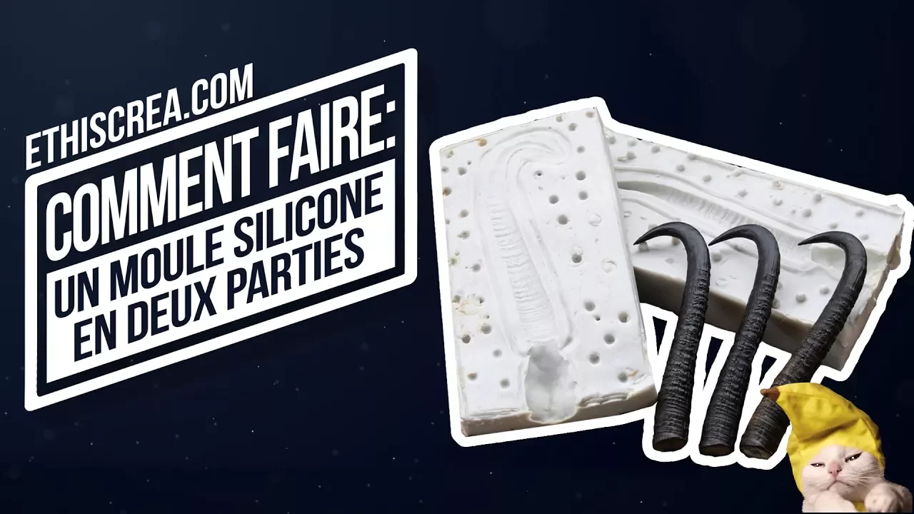 Tuto : Comment faire un moule silicone en deux parties