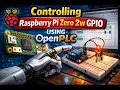 Controlling Raspberry Pi Zero 2W GPIO using OpenPLC Push Button 4 Channel Relay Demo