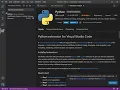 Writing Hello World in Python using the Visual Studio Code Environment