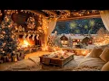 Lagu 🎄Cozy Christmas Cabin 24/7🔥Instrumental Christmas Music With Fireplace❄️Relaxing Christmas Ambience