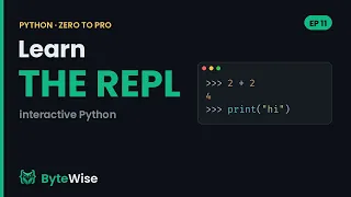Python REPL Explained The Interactive Shell Zero to Pro