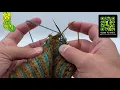 Simple Right-Leaning Double Decrease in Double-Knitted Brioche A Sockmatician Tutorial