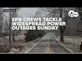Icy weather causes power outages for over 5 600 people EPB crews work to restore service