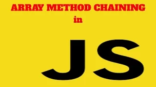 Array Method Chaining Filter and Map