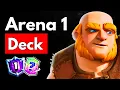 Can I Win with an ARENA 1 Deck on Top Ladder
