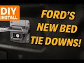 DIY Install New Ford Bed Tie-Downs on My 2025 F-150 Tremor Easy Upgrade for Secure Cargo