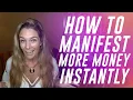 How To Manifest More Money Instantly Regan Hillyer
