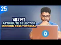 CSS Attribute Selectors CSS3 Tutorial For Beginners Part 25