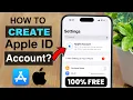 How to Create Apple Account FREE without Credit Card Create Free Apple ID New Method 2026