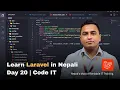 Laravel Day 20 Learn how to display backend data on the frontend Code IT