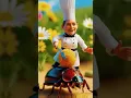 Download Lagu Tiny chef rides a dung beetle #ai #cute