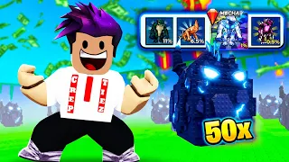 فتحت 50 بيضة اكسكلوزف مستحيل حظي الاسطوري | Steal An Egg !! 🥚😱