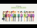 Hipster Explainer Toolkit After Effects Template