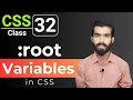 CSS Tutorial CSS Variables - var CSS Custom Properties CSS full course for beginners Class 32