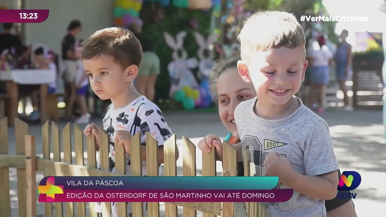 Diversão em família: vila de páscoa em São Martinho!