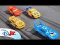 The Ultimate Piston Cup Race Lightning McQueen vs Strip Weathers Pixar Cars disneyjr
