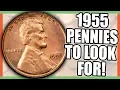 1955 LINCOLN PENNY WORTH MONEY - RARE PENNIES WORTH MONEY