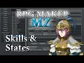 RPG Maker MZ Tutorial - Database Skills States
