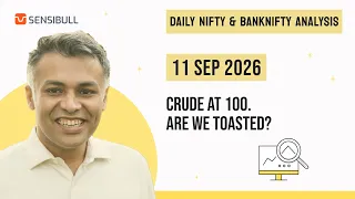 NIFTY & BANK NIFTY Analysis for Tomorrow | Stock Market Outlook | 11 September 2026, Friday